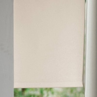 Штора Рулонная затемняющая широкая Scenario 170 x 107 см бежевый LA REDOUTE INTERIEURS  фото, kupilegko.ru